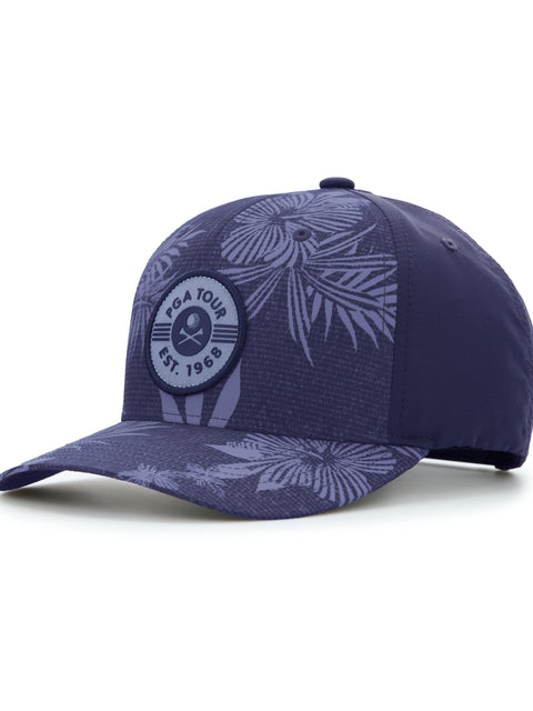 Leaf Print 2.0 Golf Cap (Peacoat) 