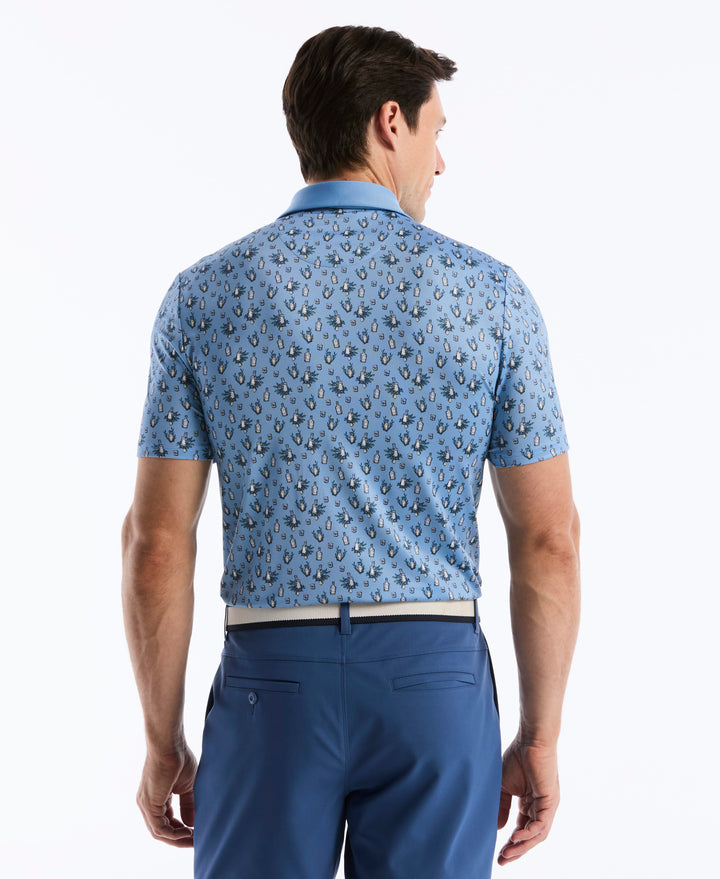 Lemon Drop Golf Polo (Blissful Blue) 