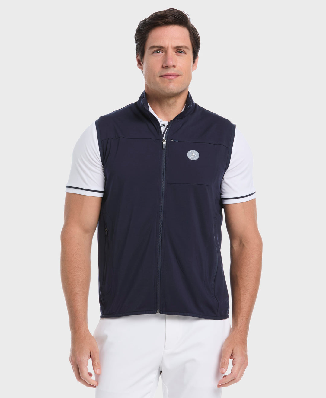 Men's Lightweight Full Zip Golf Vest