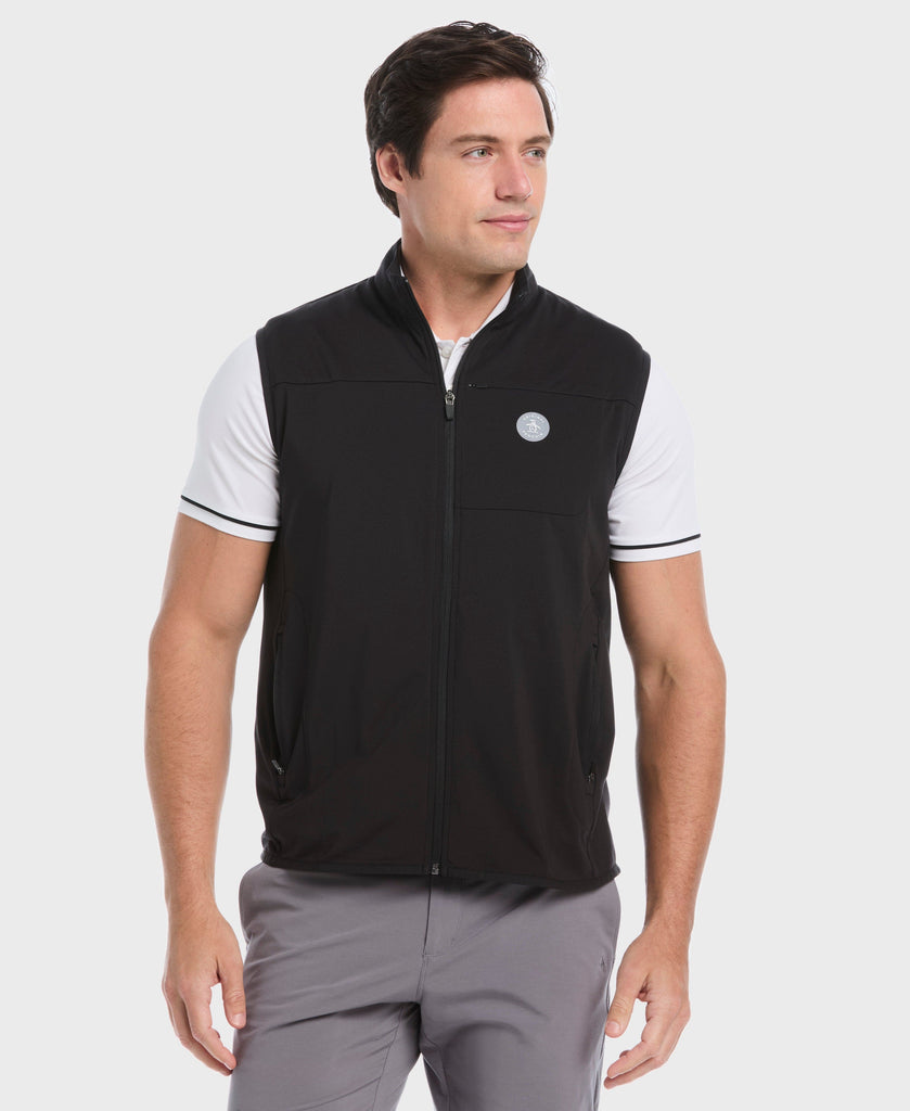 Men's Lightweight Full Zip Golf Vest – Golf Apparel Shop