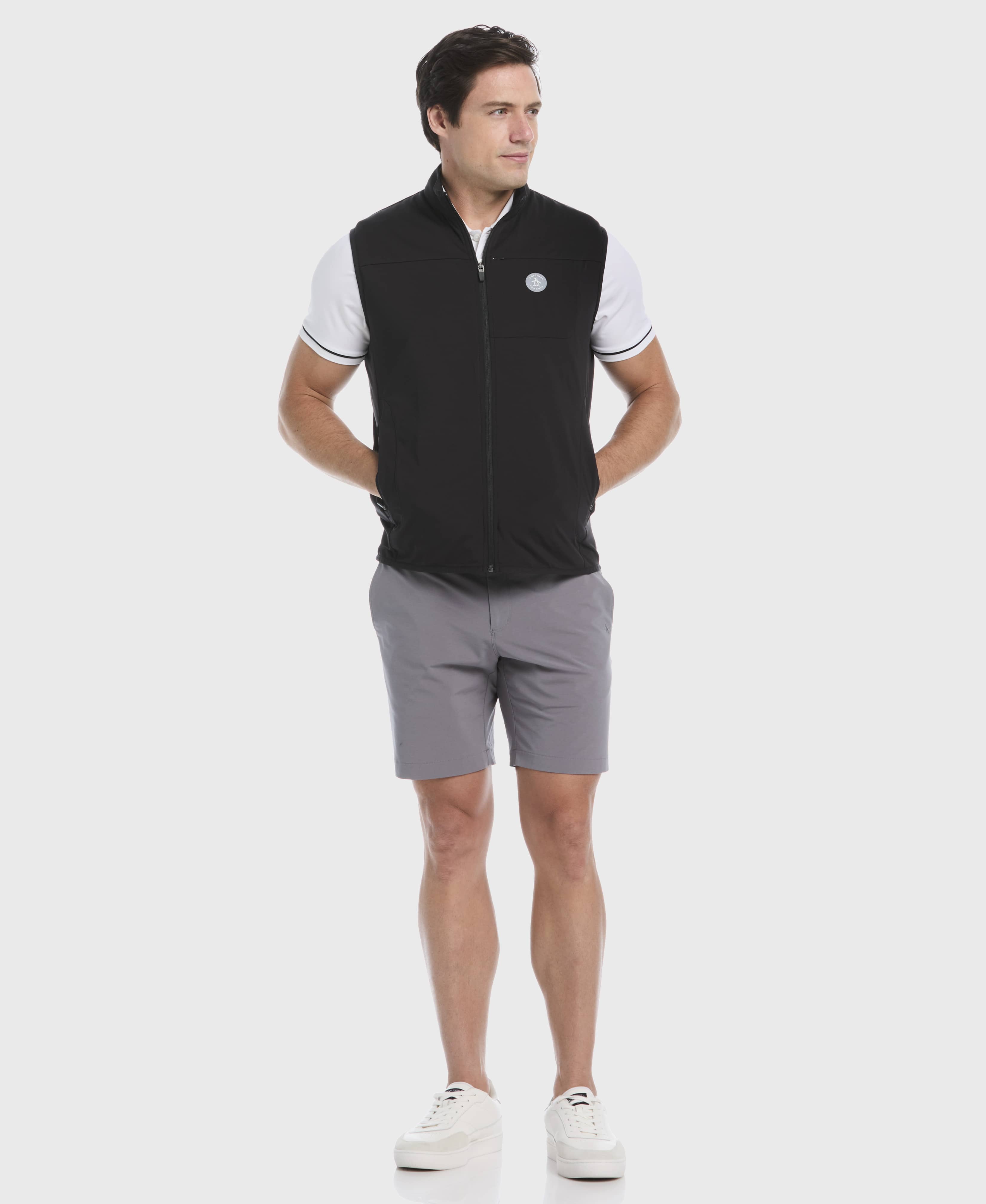 Men's Lightweight Full Zip Golf Vest – Golf Apparel Shop