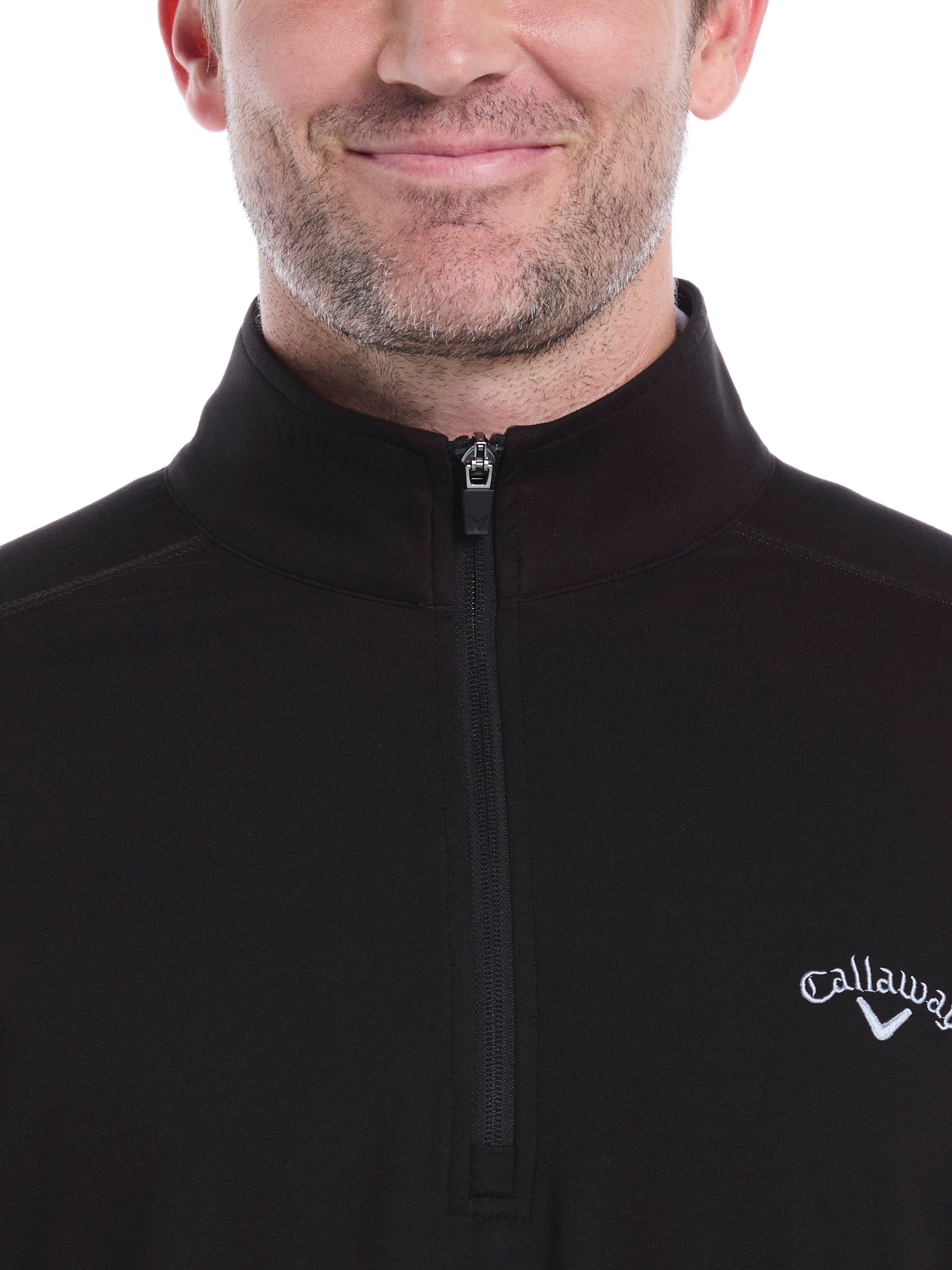 Men's Lightweight Quarter Zip Golf Pullover – Golf Apparel Shop