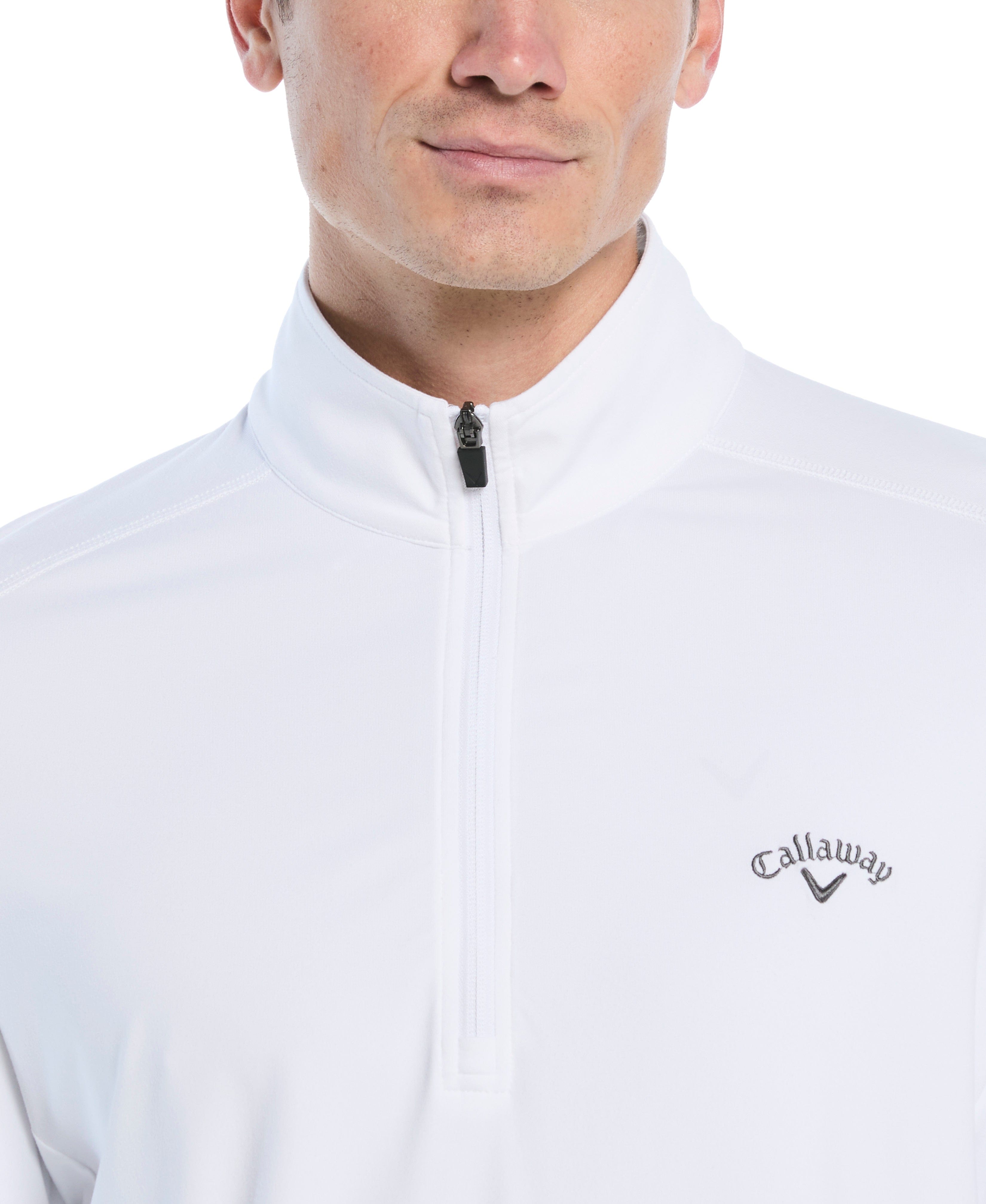 Men's Lightweight Quarter Zip Golf Pullover – Golf Apparel Shop