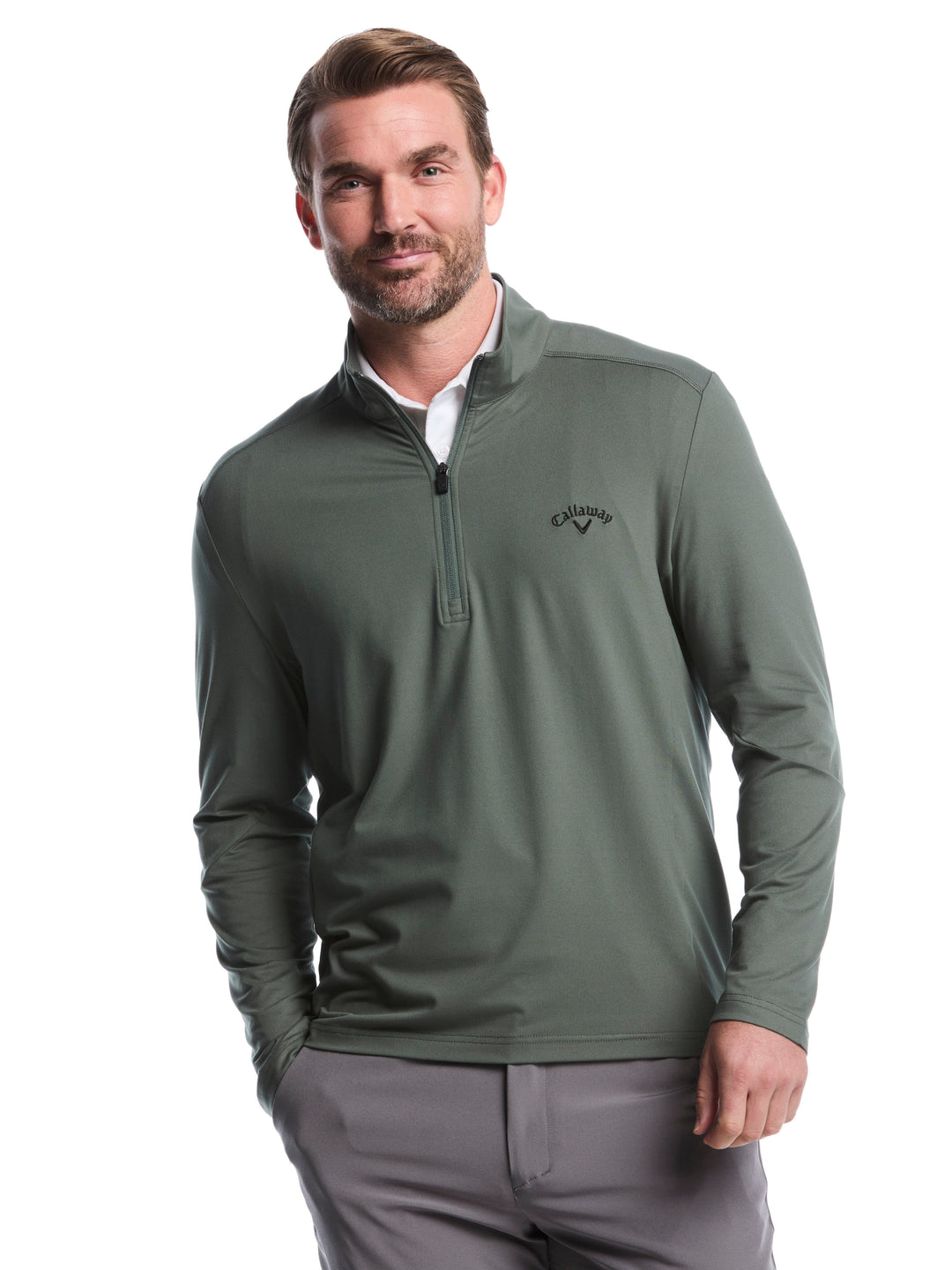 Men's Lightweight Quarter Zip Golf Pullover