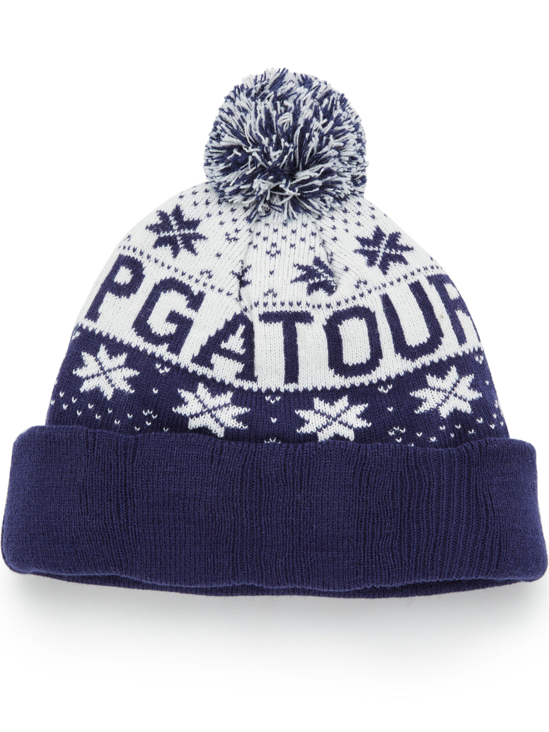 Logo Pom Pom Golf Beanie (Peacoat) 