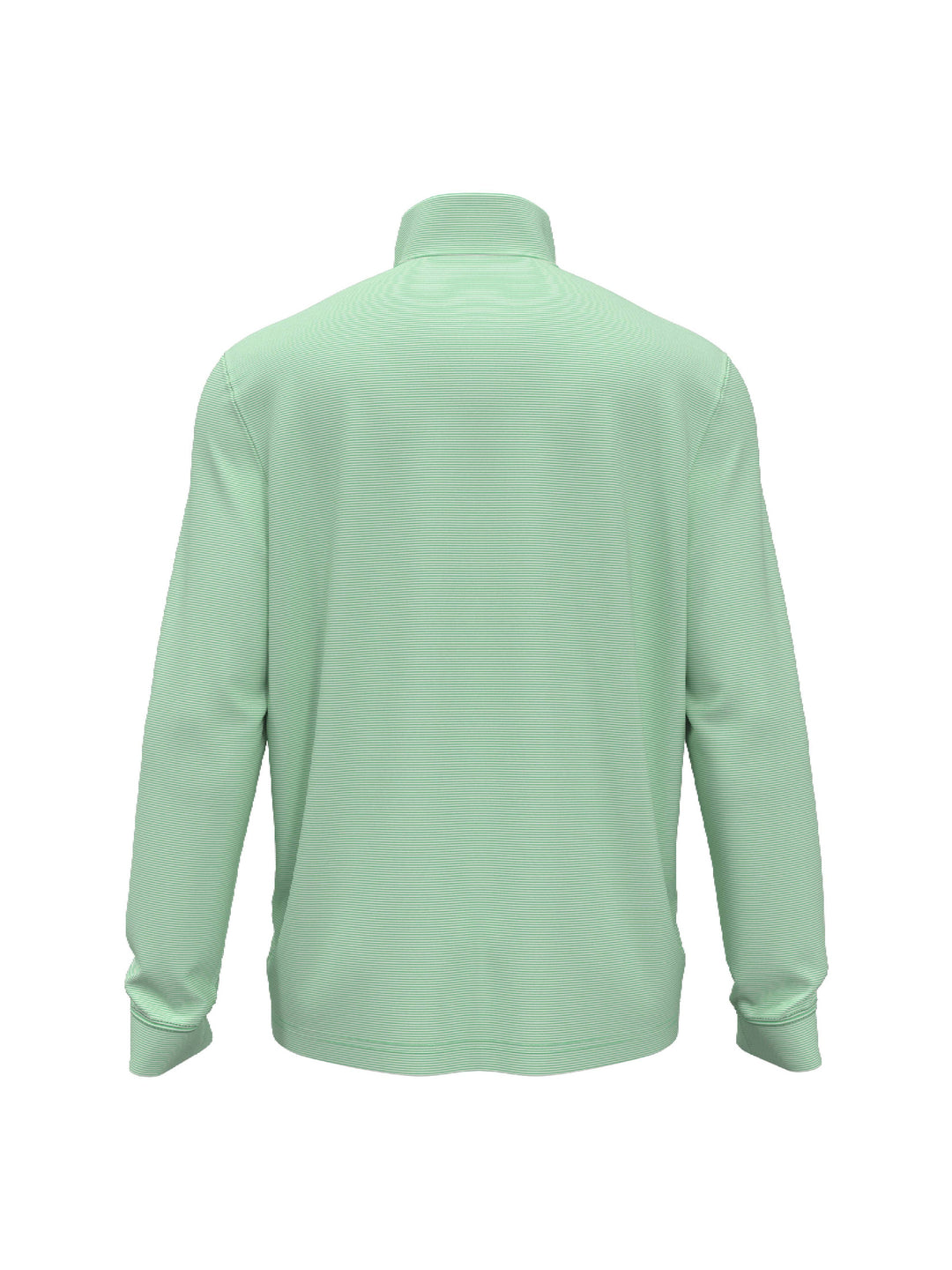 Men's Long Sleeve Feeder Stripe Mock Neck