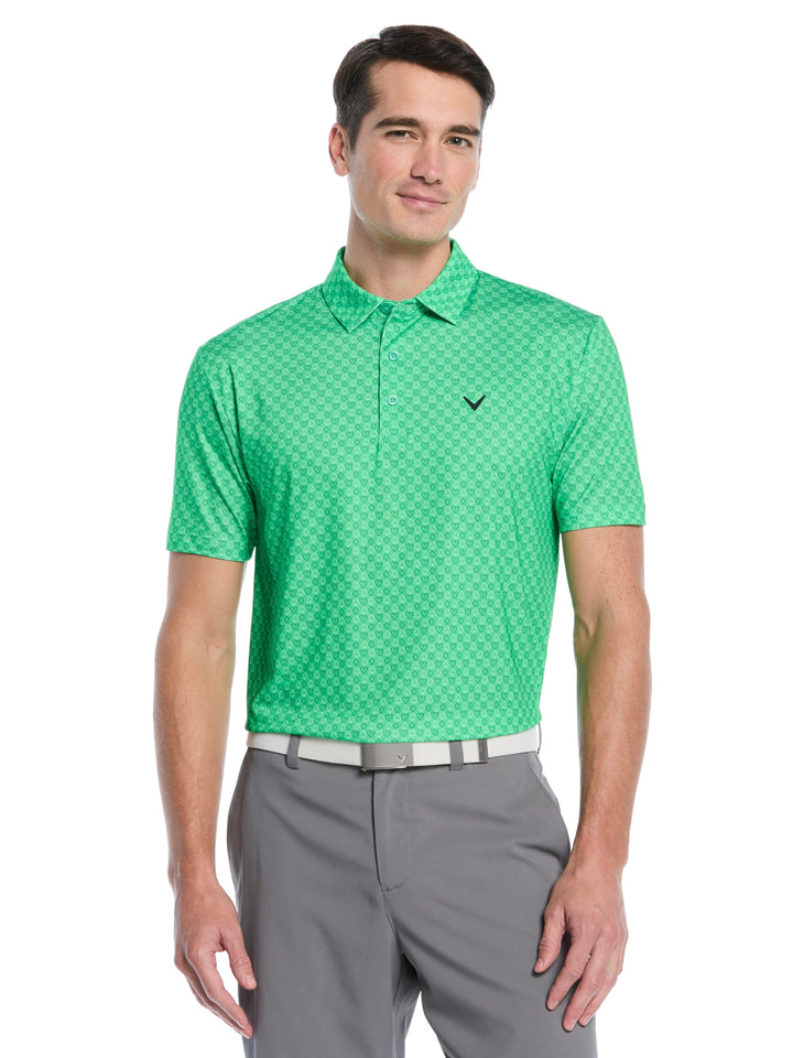 Men's Lucky Cards Print Polo