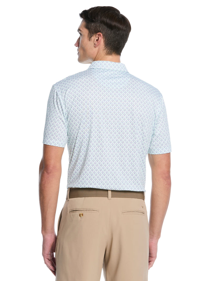 Men's Lucky Cards Print Polo