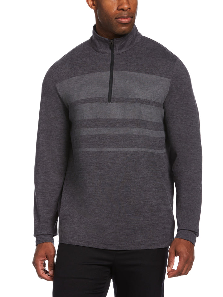 Men's Luxury Performance Stretch Quarter Zip Golf Pullover