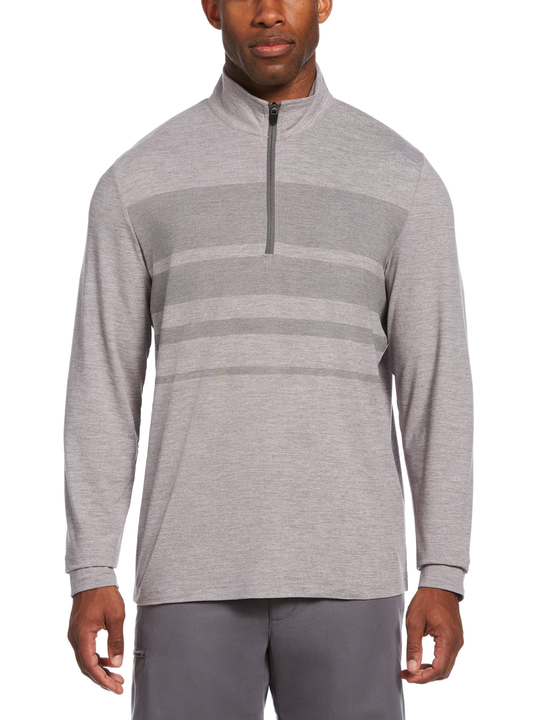Men's Luxury Performance Stretch Quarter Zip Golf Pullover