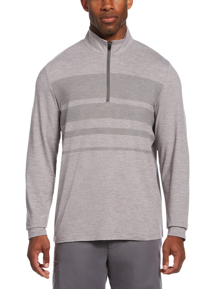 Men's Luxury Performance Stretch Quarter Zip Golf Pullover