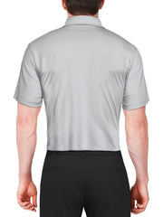 Marble Ombre Print Golf Polo (Gray Dawn) 