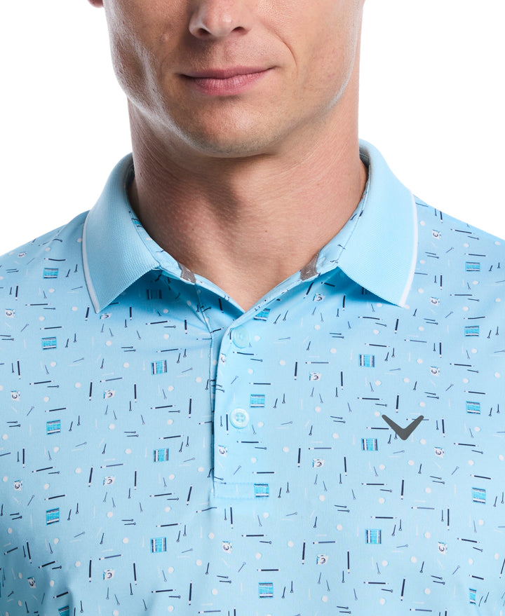 Memento Print Golf Polo (Atomizer) 