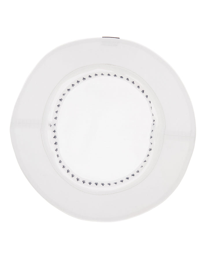 Cotton Bucket Hat  (Bright White) 