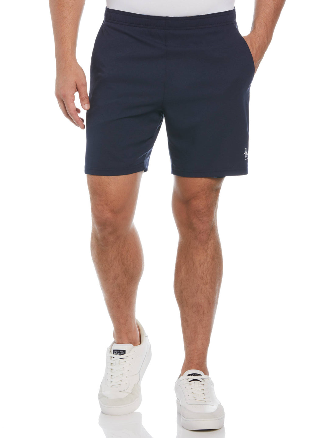 Men's Men's Printed Compression Lining Tennis Shorts