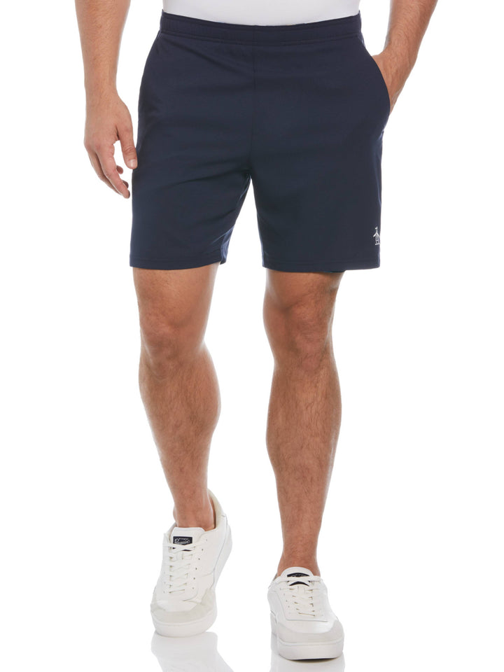 Men's Men's Printed Compression Lining Tennis Shorts
