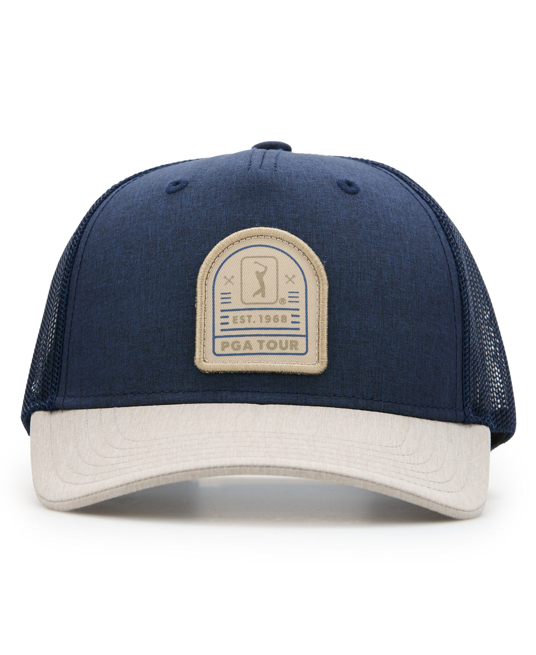 Mesh Back Golf Trucker Cap (Peacoat) 