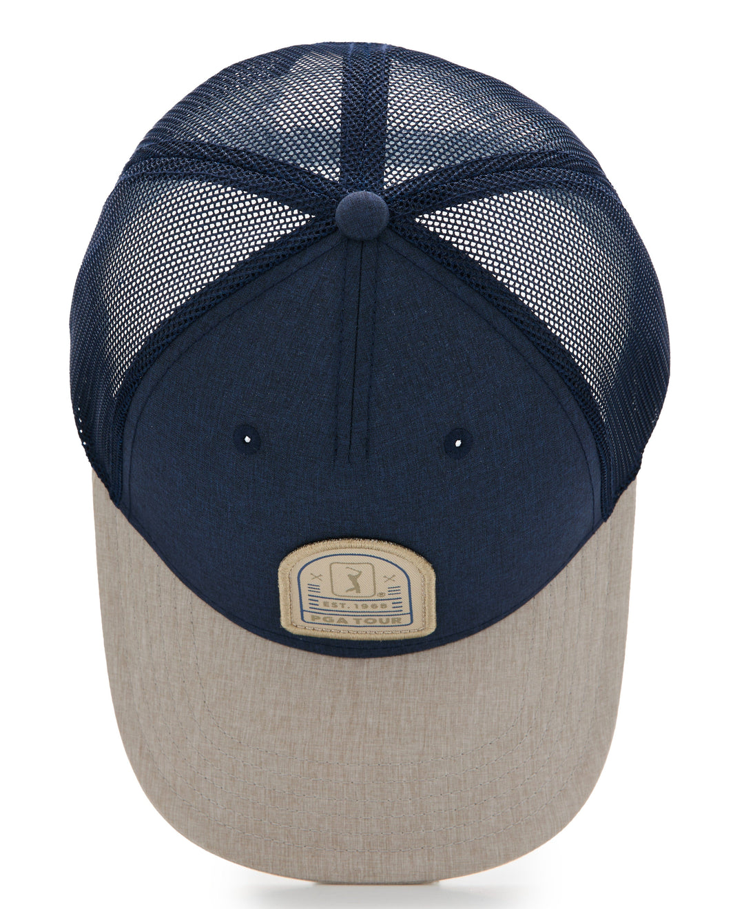 Mesh Back Golf Trucker Cap (Peacoat) 