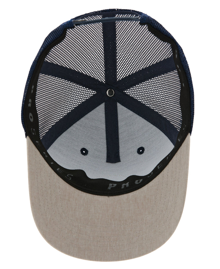Mesh Back Golf Trucker Cap (Peacoat) 