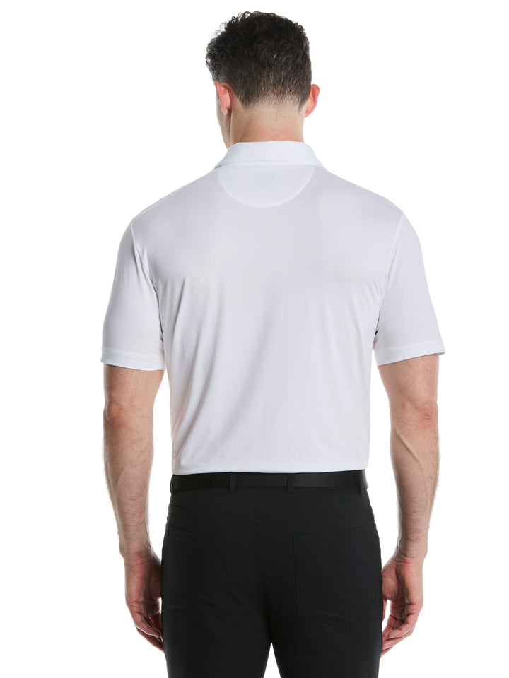 Men's Micro Hex Golf Polo