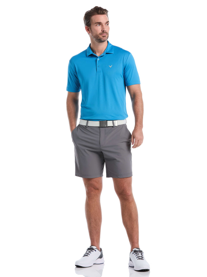 Men's Micro Hex Golf Polo