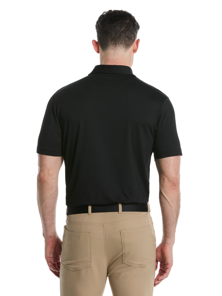 Men's Micro Hex Golf Polo