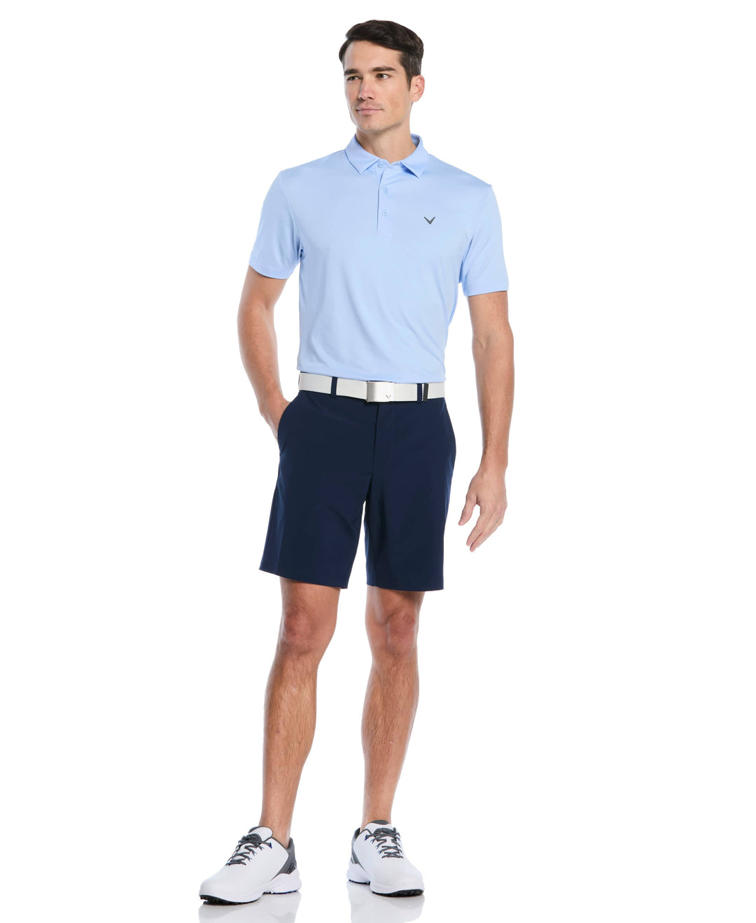 Micro Hex Golf Polo Shirt (Open Air) 