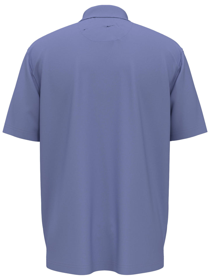 Men's Micro Hex Golf Polo