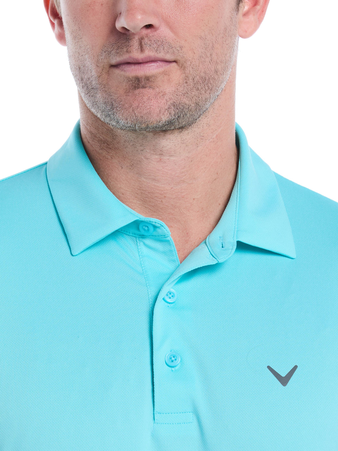 Men's Micro Hex Golf Polo Shirt