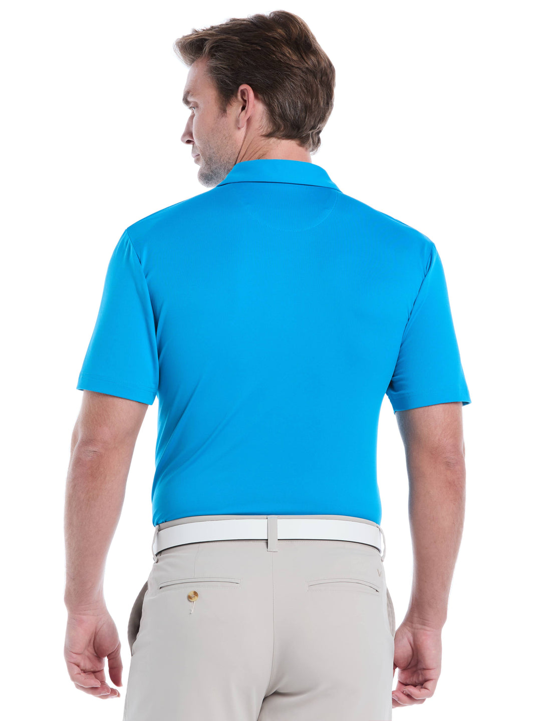 Men's Micro Hex Golf Polo Shirt