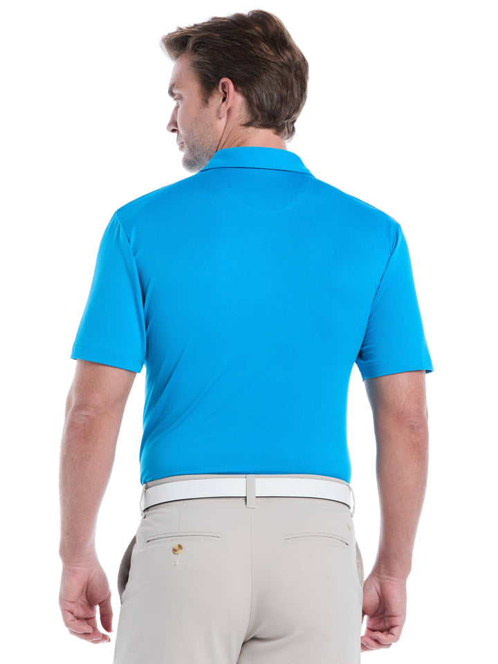 Men's Micro Hex Golf Polo Shirt