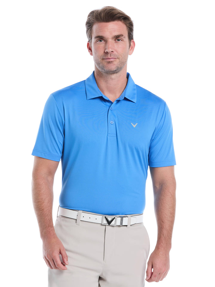 Men's Micro Hex Golf Polo Shirt