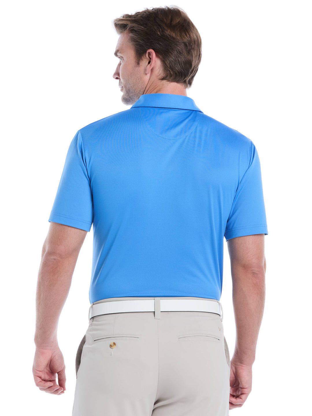 Men's Micro Hex Golf Polo Shirt