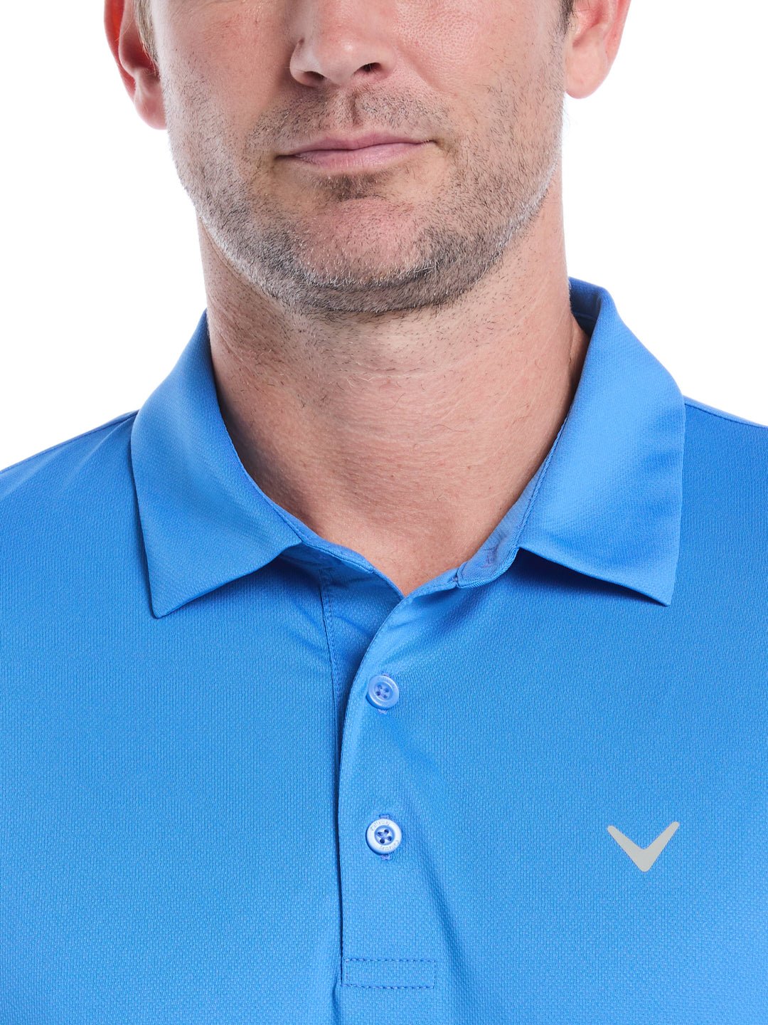 Men's Micro Hex Golf Polo Shirt