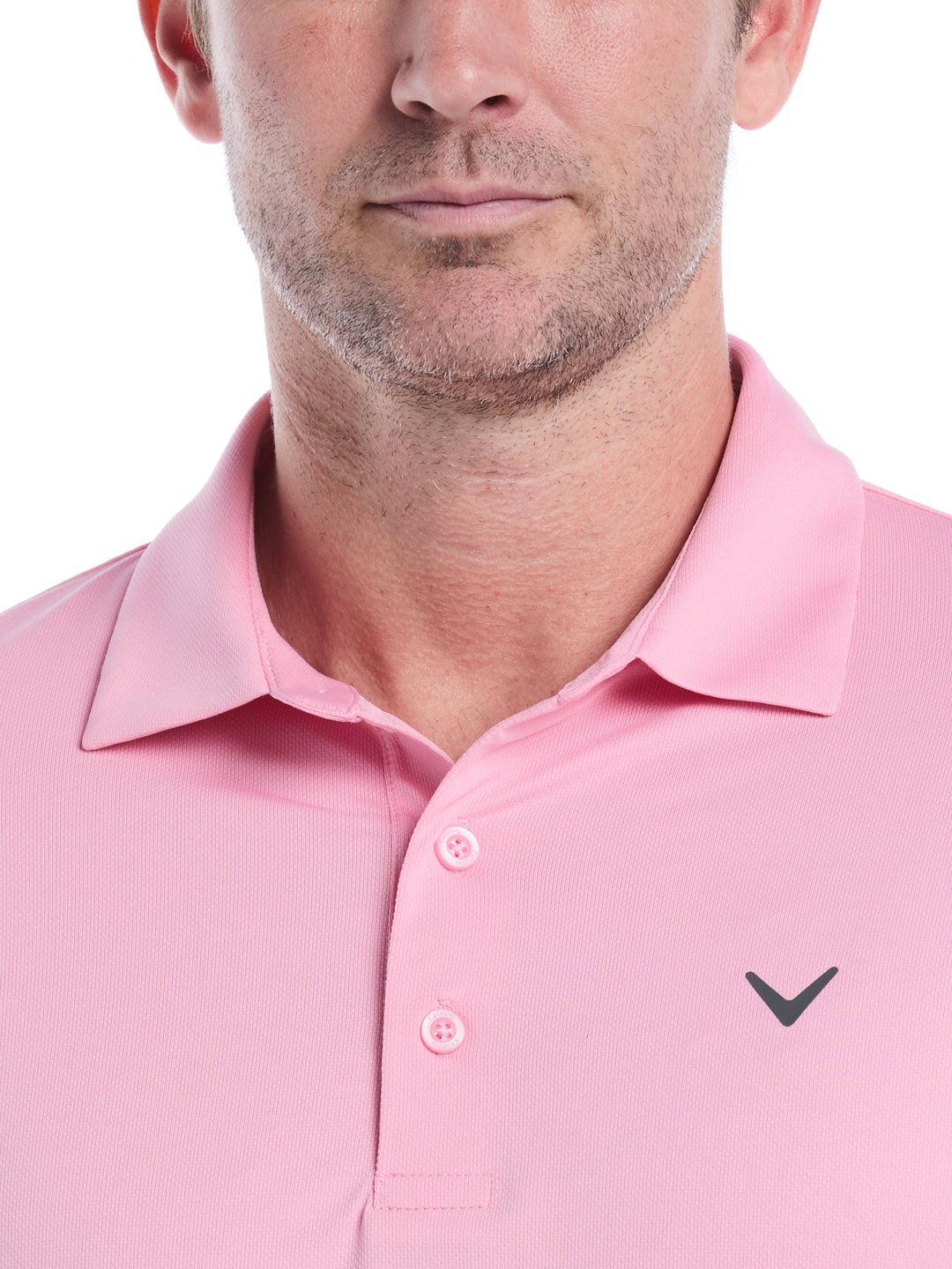 Men's Micro Hex Golf Polo Shirt