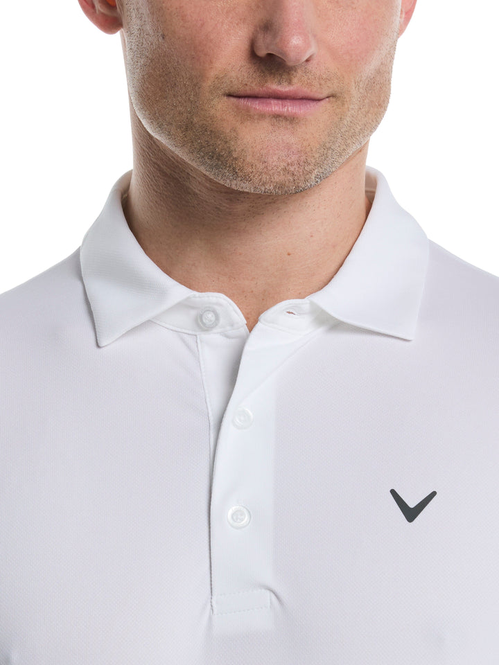 Men's Micro Hex Golf Polo Shirt