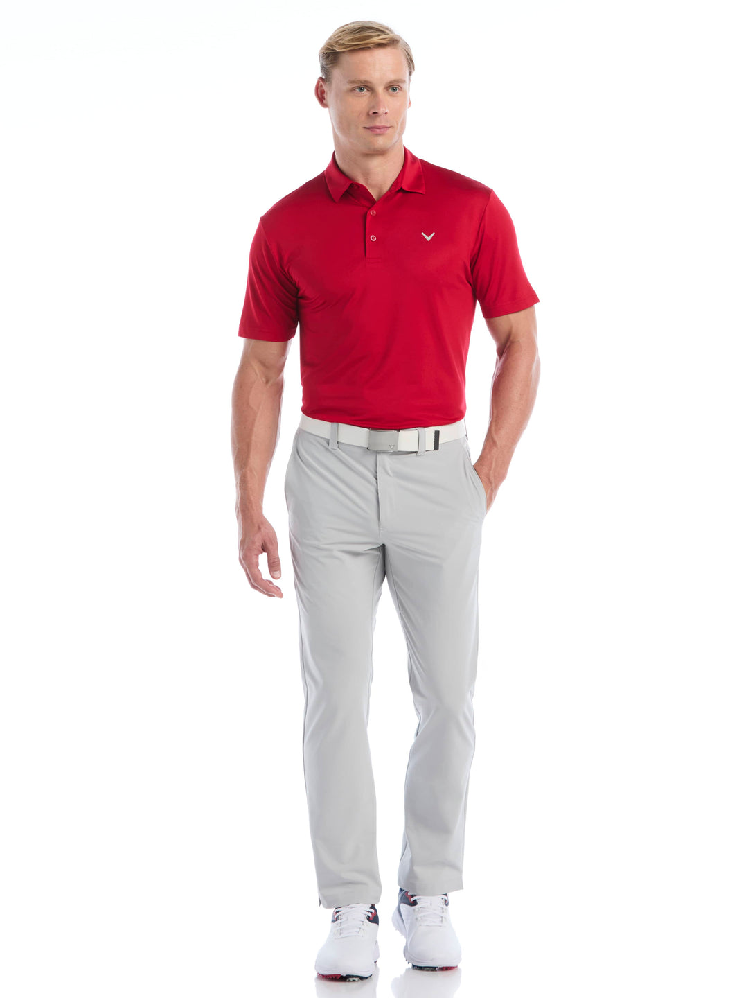 Men's Micro Hex Polo