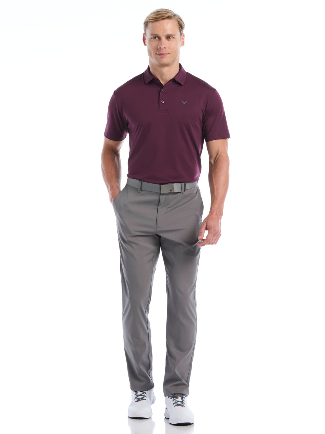 Men's Micro Hex Polo