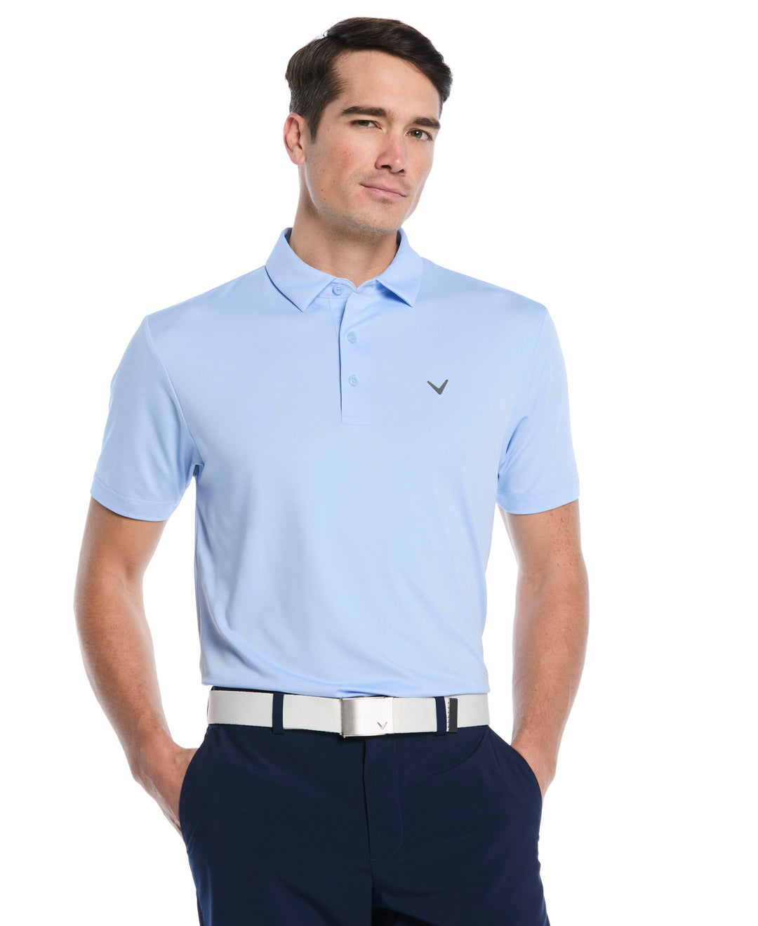 Micro Hex Golf Polo Shirt (Open Air) 