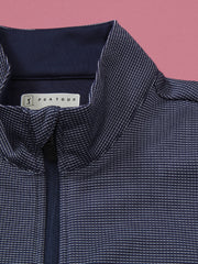 Men's Micro Jacquard Full Zip Golf Jacket