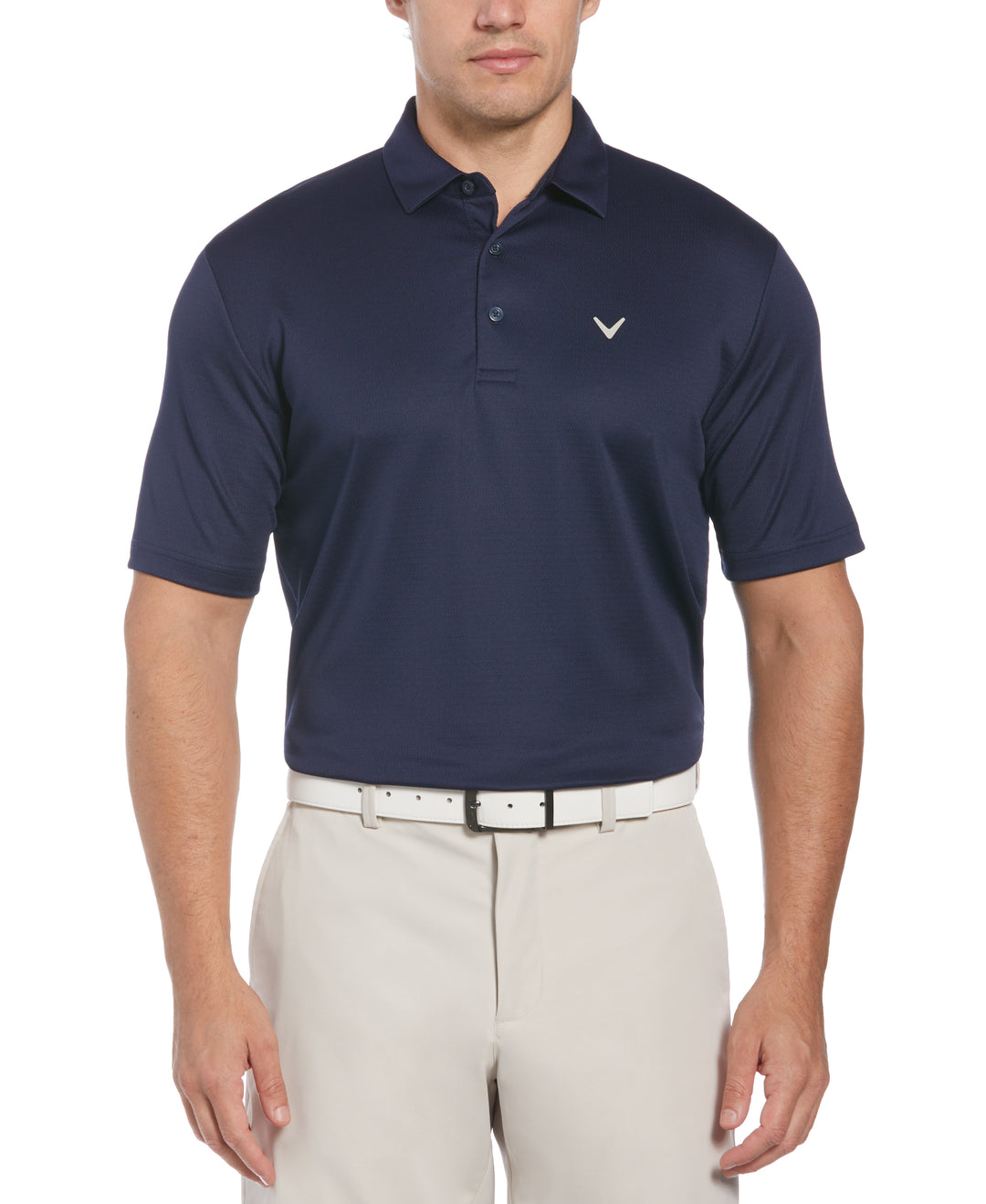 MicroTexture Golf Polo (Peacoat) 