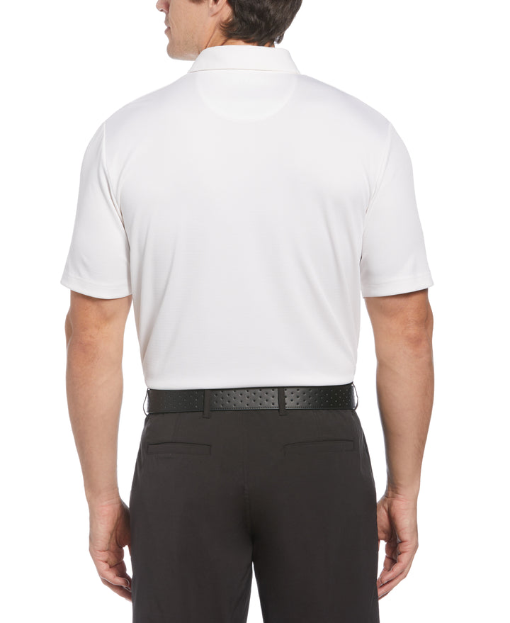 MicroTexture Golf Polo (Bright White) 