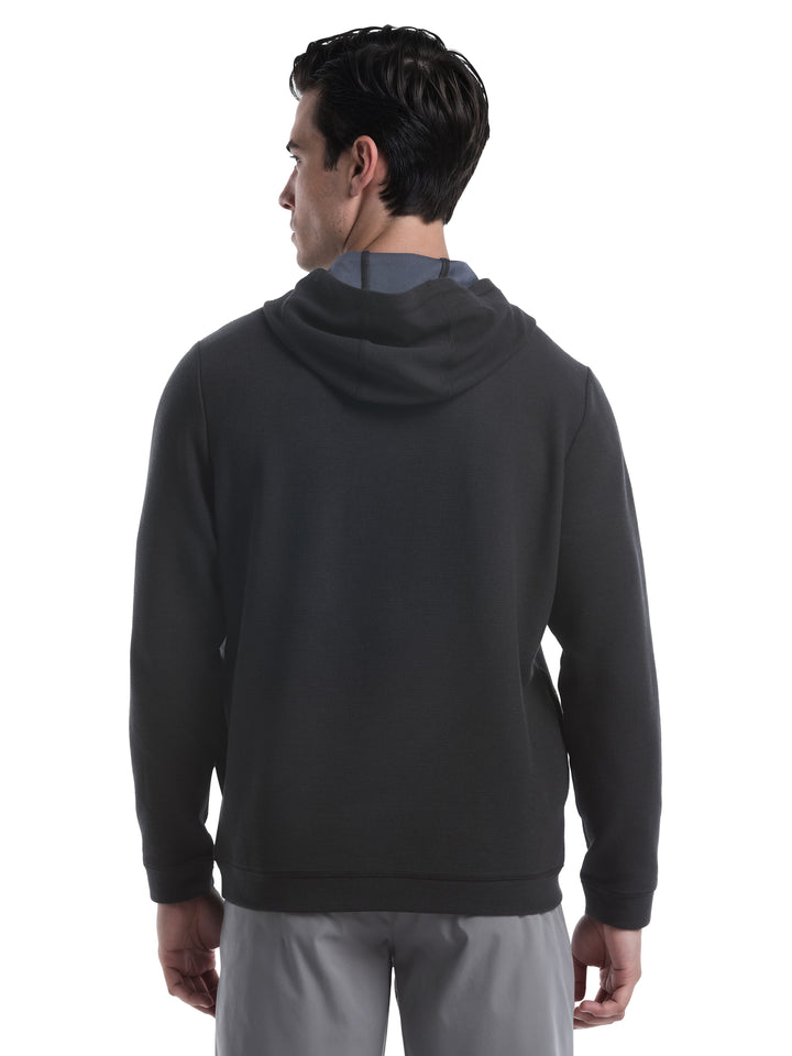 Men's Micro Textured Hoodie