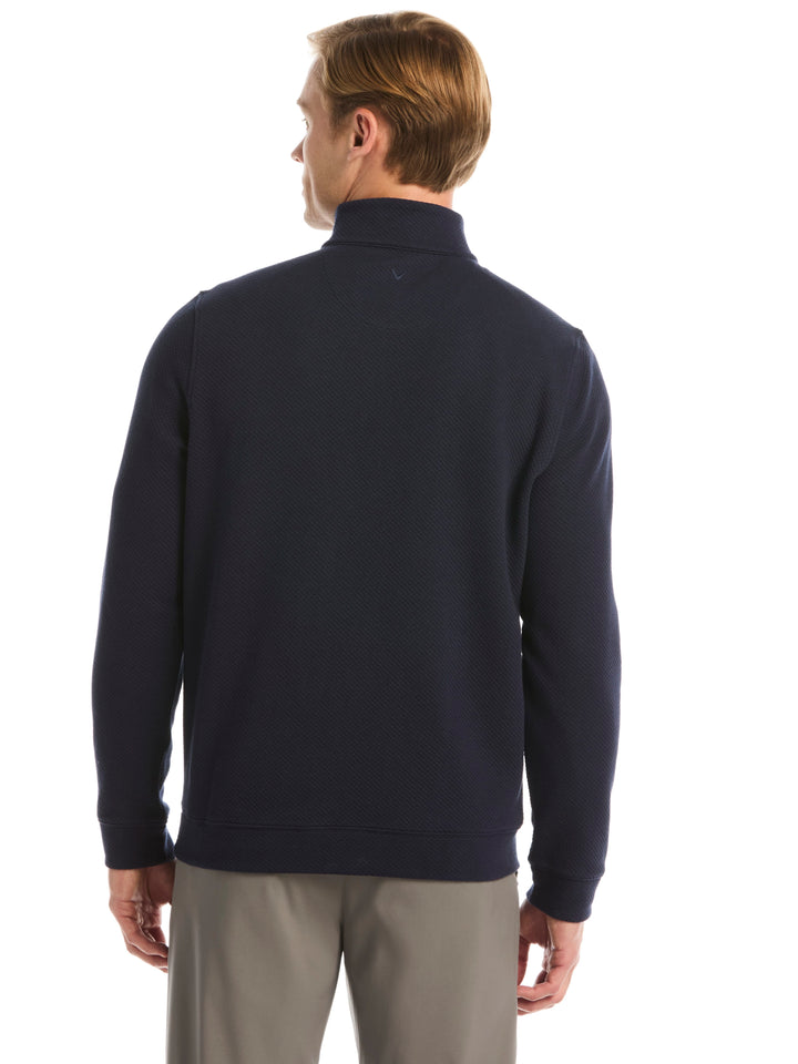 Men's Midweight Argyle Quarter Zip
