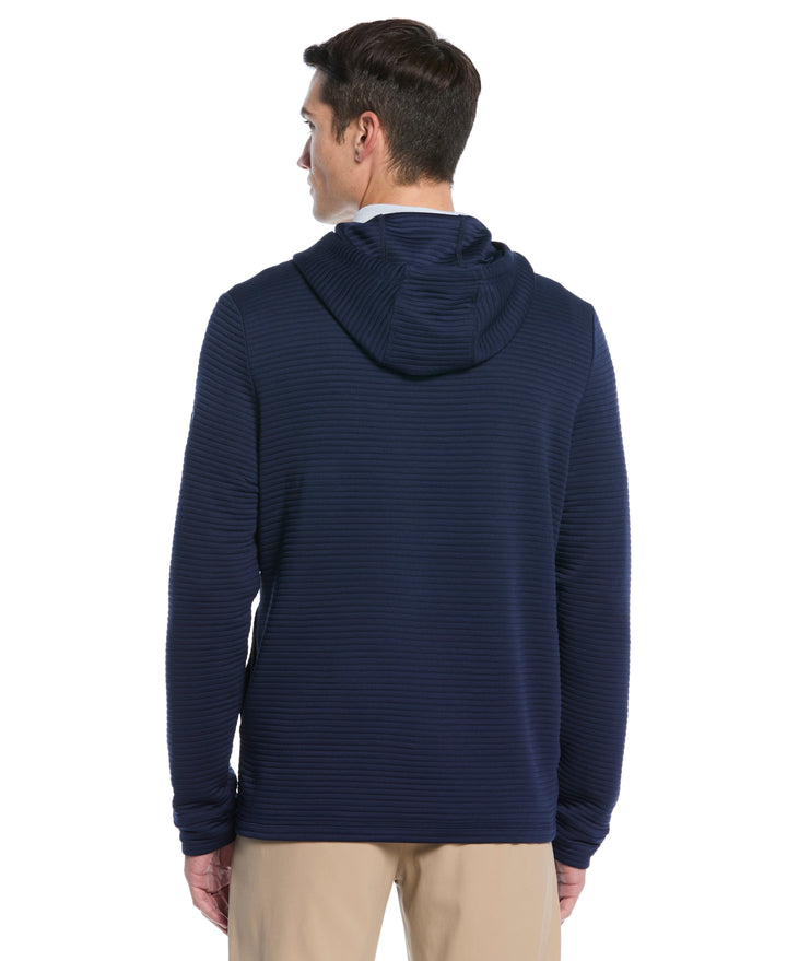 Men's Midweight Ottoman Golf Pullover Hoodie (Peacoat) 