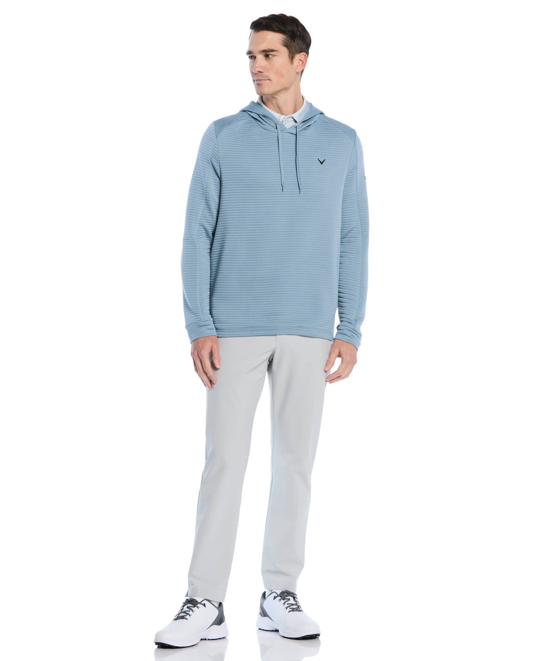 Men's Midweight Ottoman Golf Pullover Hoodie (Citadel) 