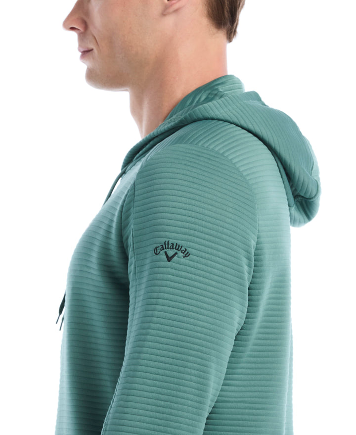 Men's Midweight Ottoman Golf Pullover Hoodie (Training Sage) 