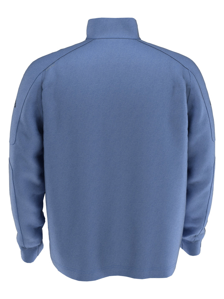 Men's Midweight Waffle Knit Quarter Zip Pullover