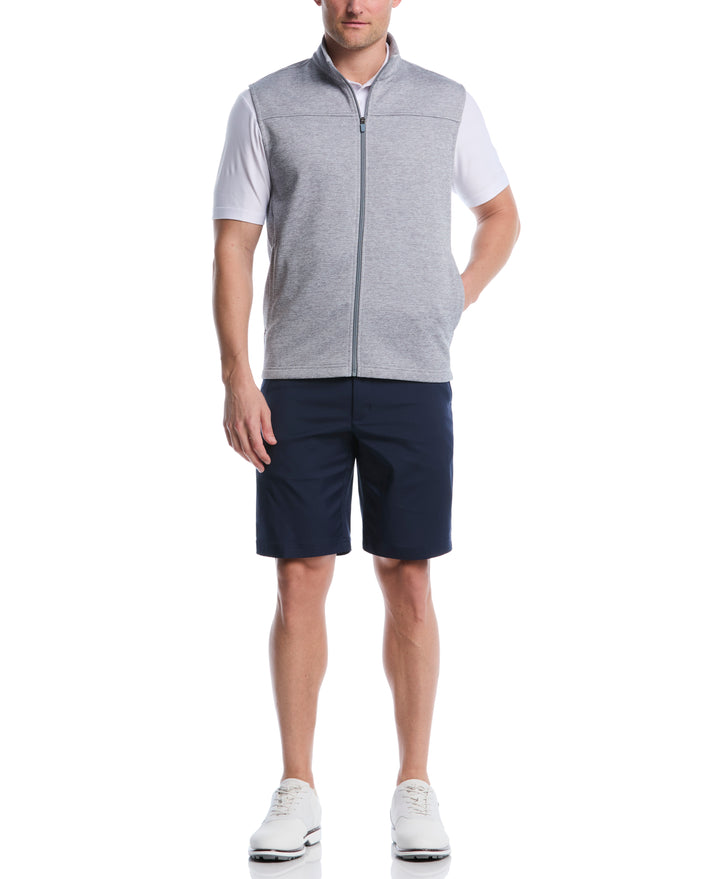 Mini Argyle Quilted Knit Golf Vest (Tradedawn Htr) 