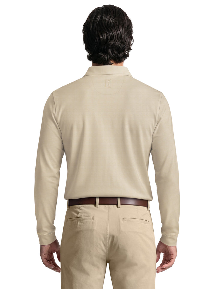 Men's Mini Diamond Jacquard Polo